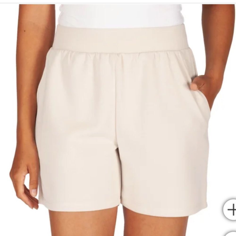 LazyPants Women's Luxe Short Crème